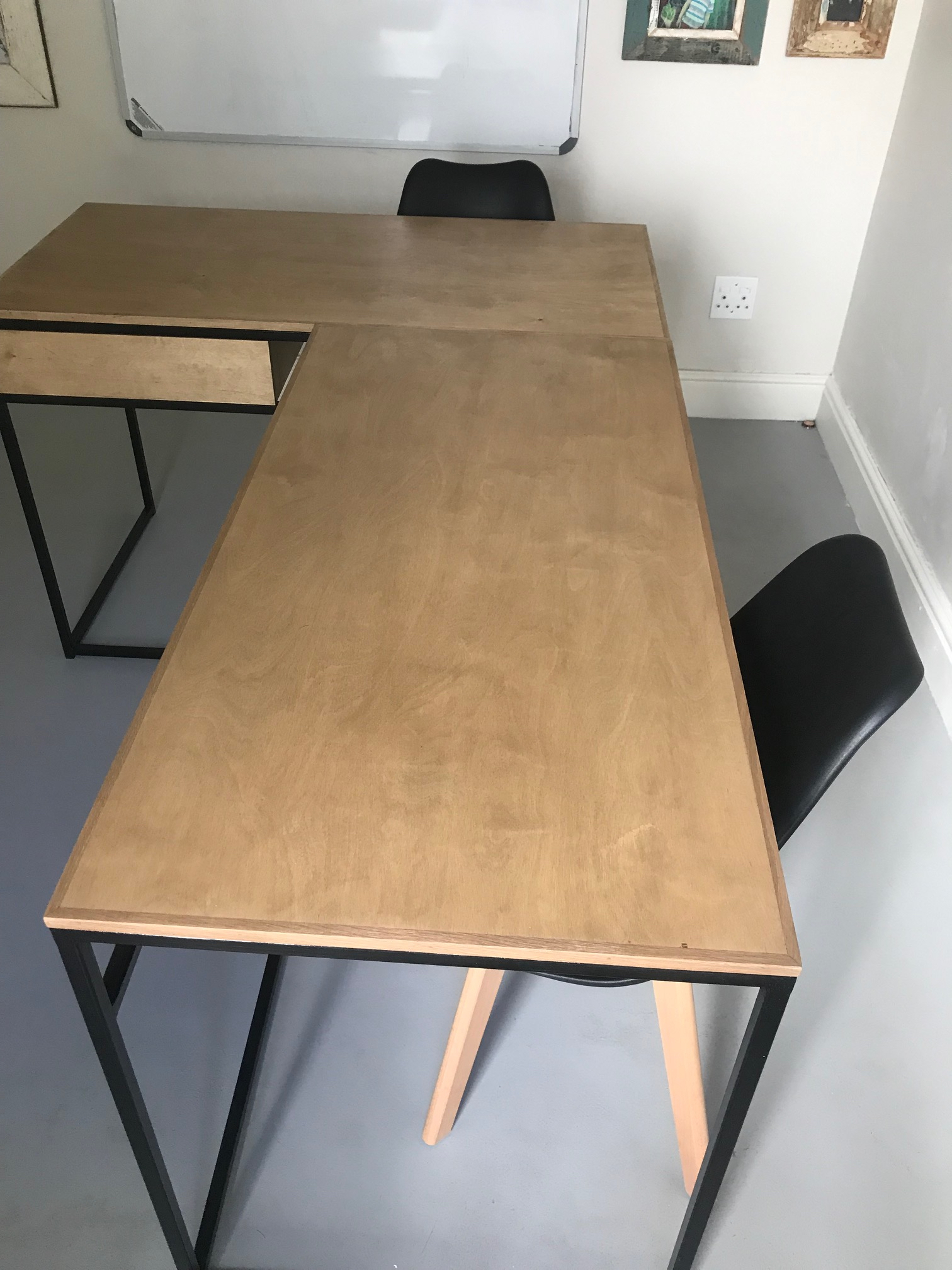 Recycled, steel, office desks, startup, office furniture, 3m boardroom