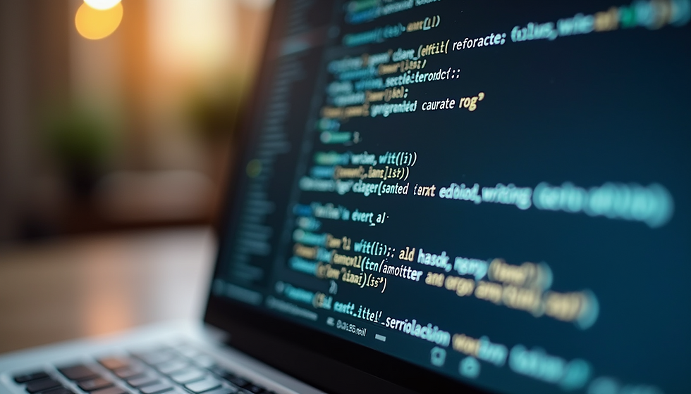 AI writing assistant dashboard on a laptop screen showing tools used by content creators.