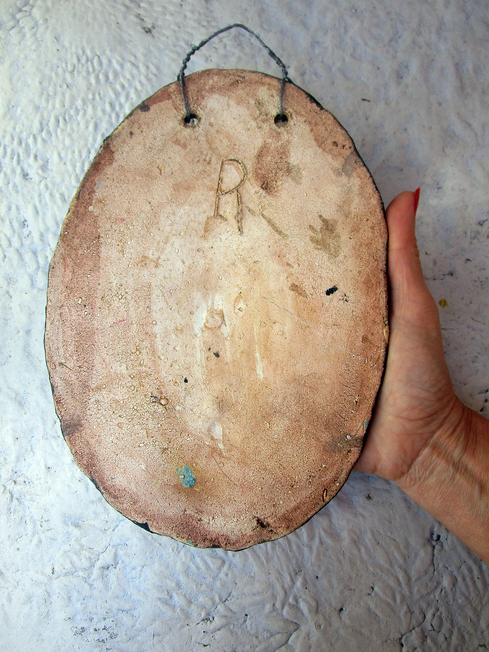 Thumbnail: ceramic wall mask face.