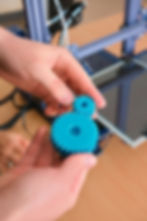 PETG Zahnrad von 3D Lab Hamburg.