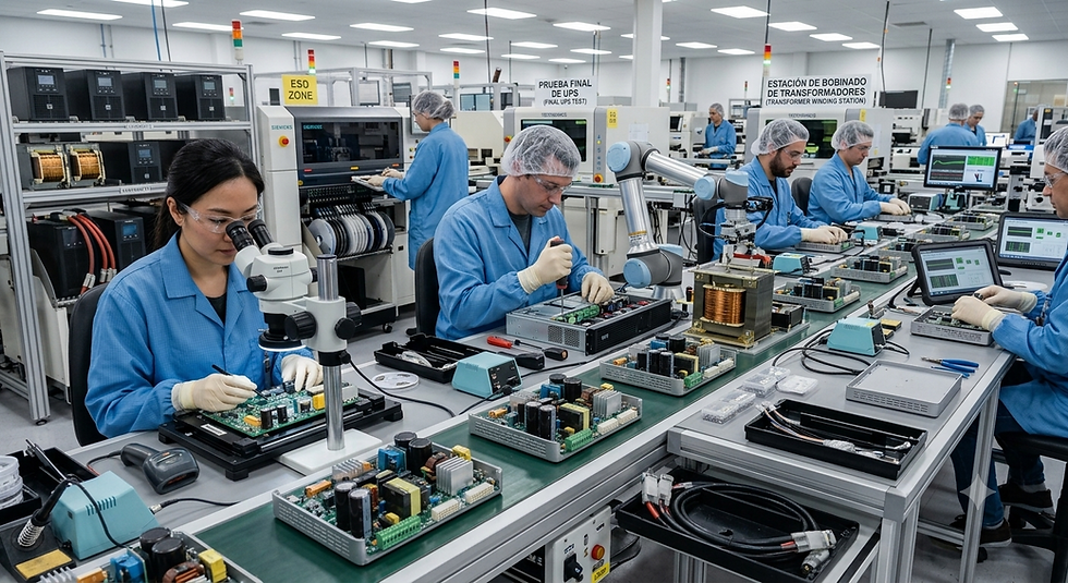 Industria de componentes electronicos