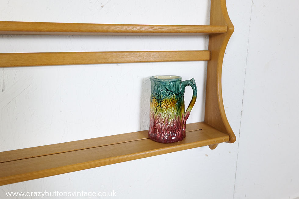 Thumbnail: Ercol Windsor blonde plate rack