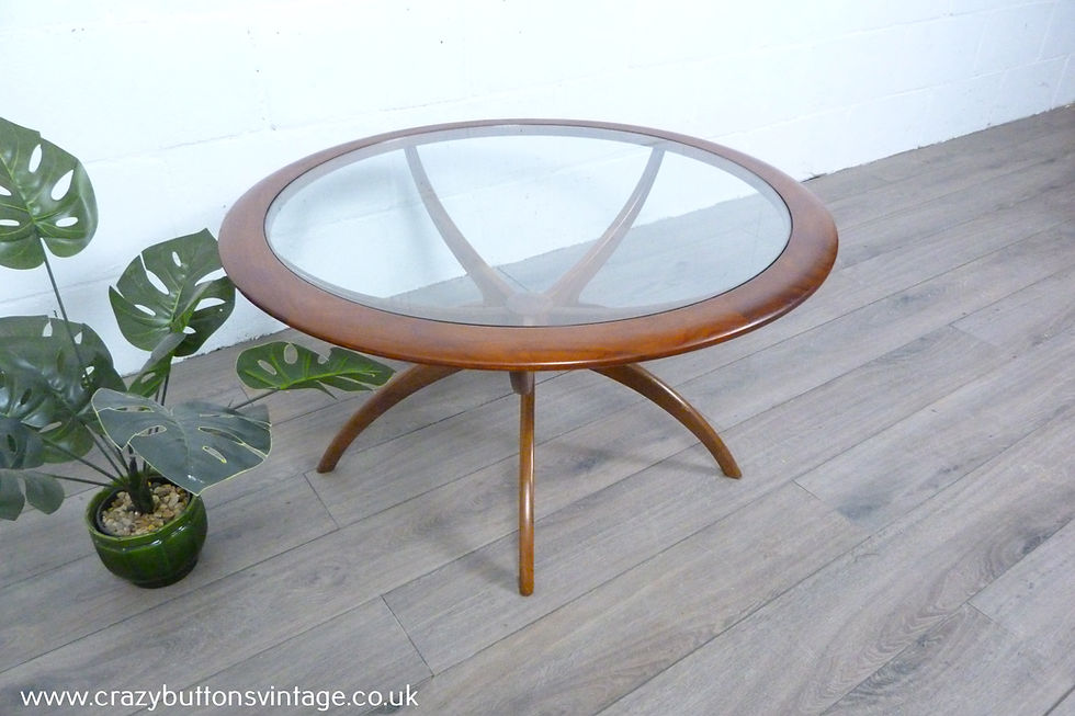 Thumbnail: G Plan Astro Spider teak coffee table