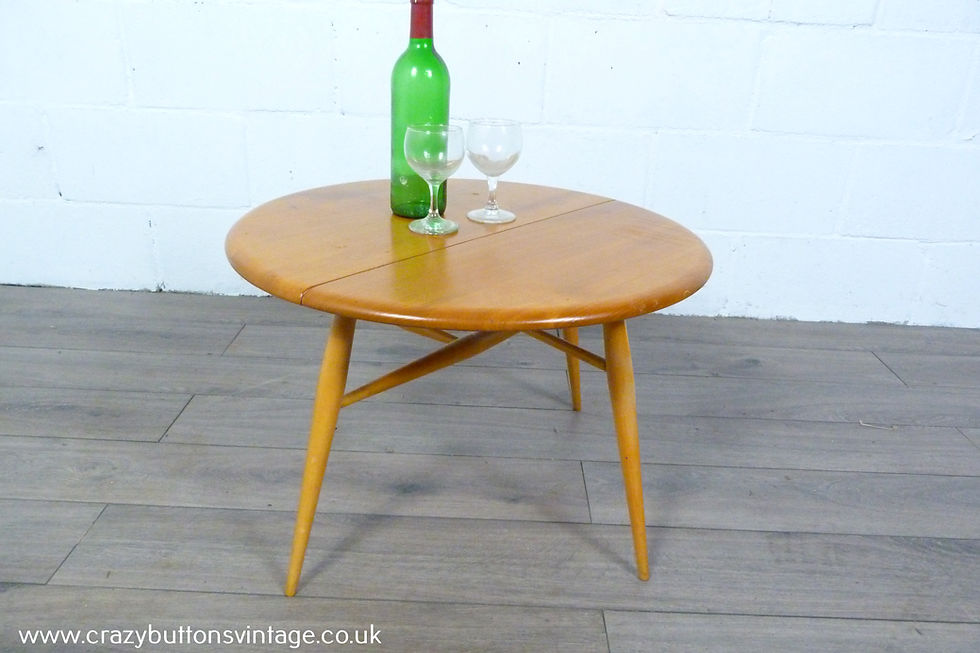 Thumbnail: Ercol Windsor drop leaf coffee table