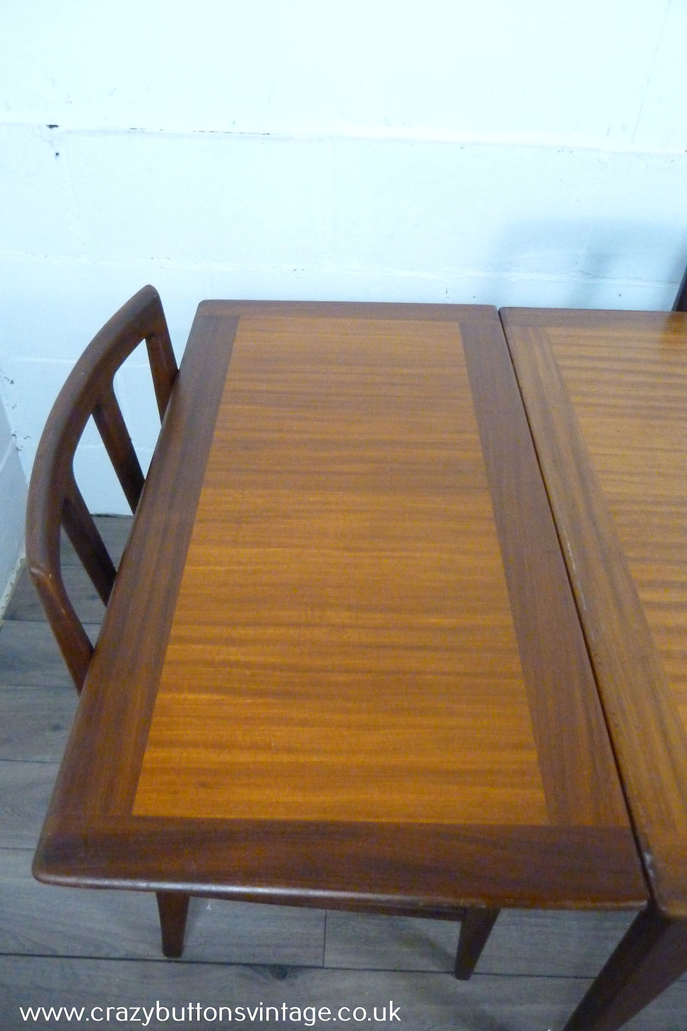 Thumbnail: Younger extending table and six dining chairs