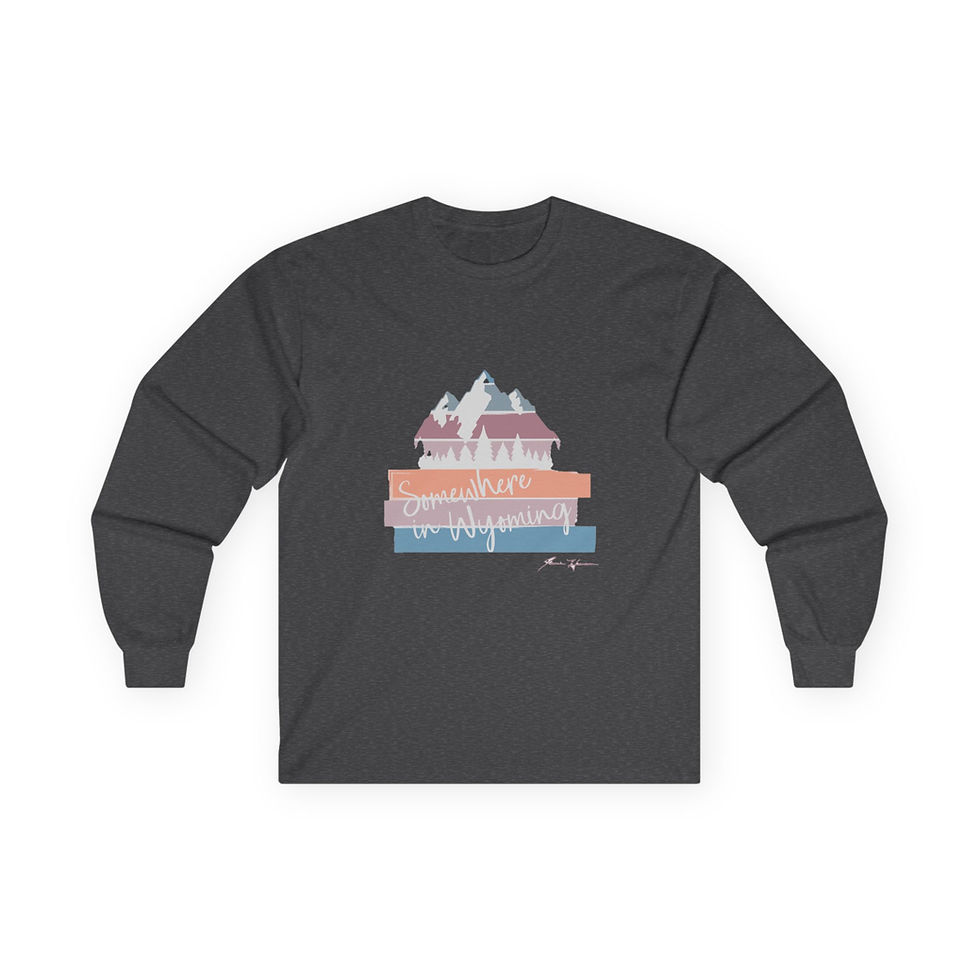 Thumbnail: Somewhere in Wyoming Long-Sleeve Tee (Unisex)