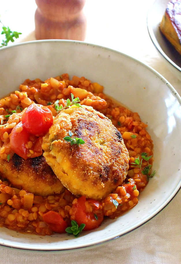 Meditterranean asparagus and caper pasta