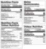 SimplyThick EasyMix Ingredient and Nutrition Label