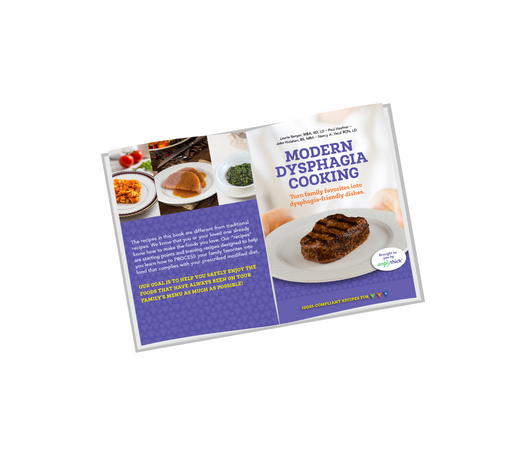 Modern Dysphagia Cooking cookbook for dysphagia patients