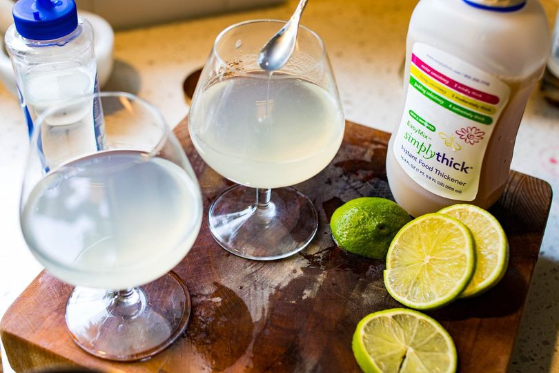 Add a touch of texture to the traditional Gimlet and it will completely reinvent your cocktail.