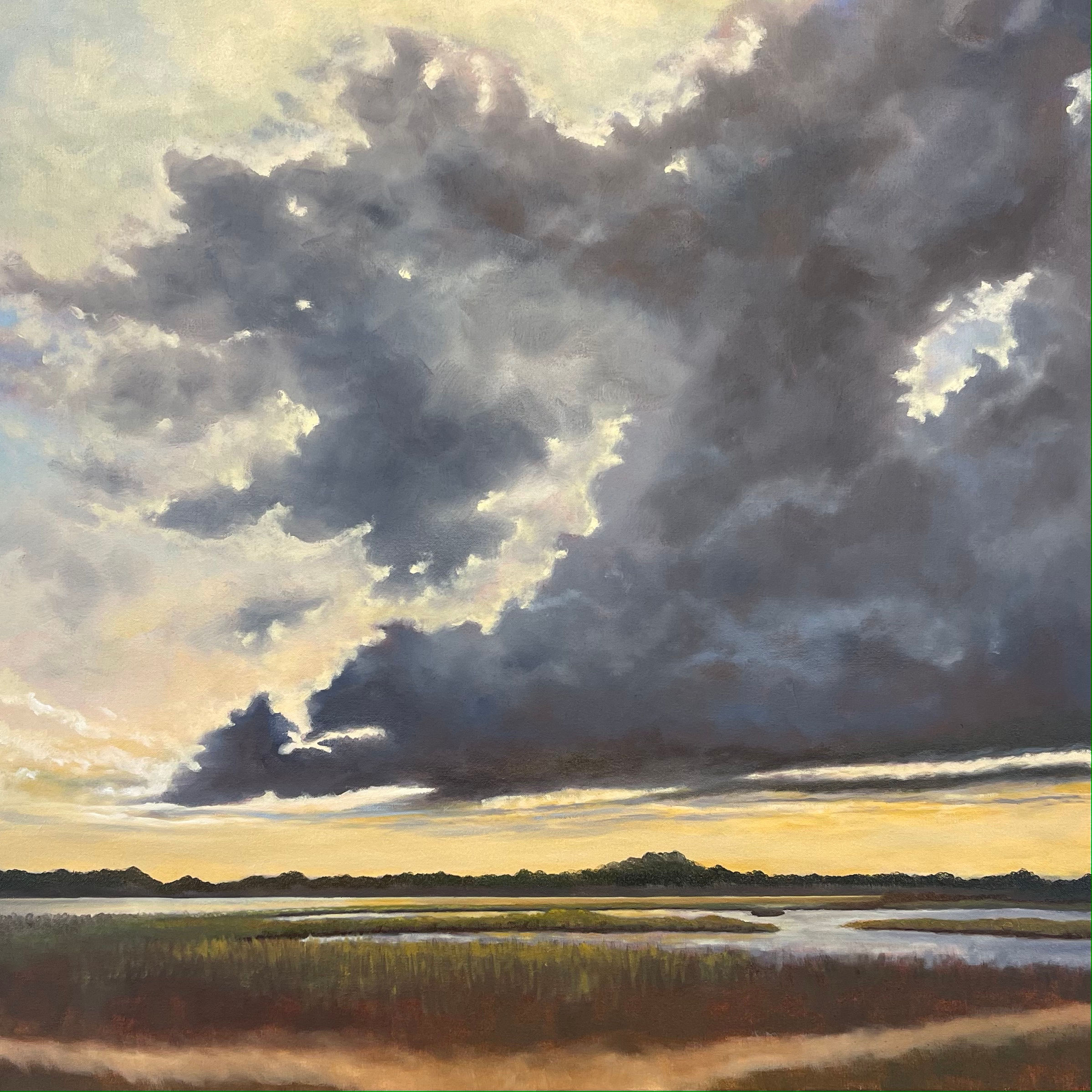 Sunset, Ashley River. Charleston, SC