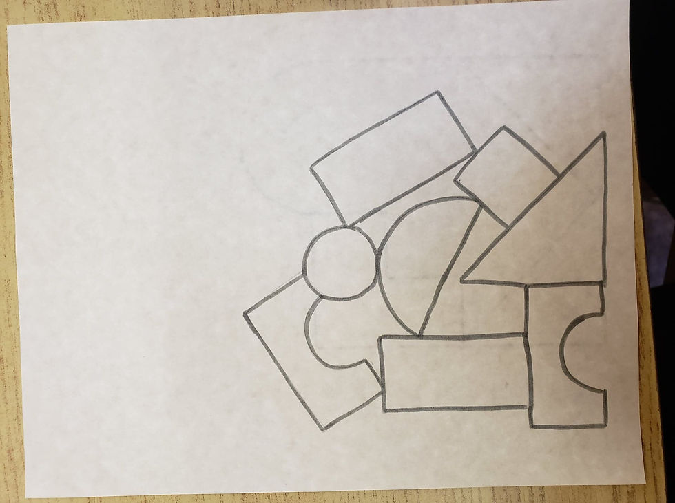 small block outline