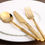Thumbnail: 24K Gold Cutlery Set