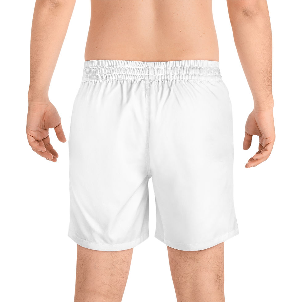 Thumbnail: Yoga Men's Mid-Length Swim Shorts (AOP)