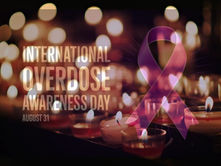 Candlelight Vigil August 31, 2025 International Overdose Awareness Day