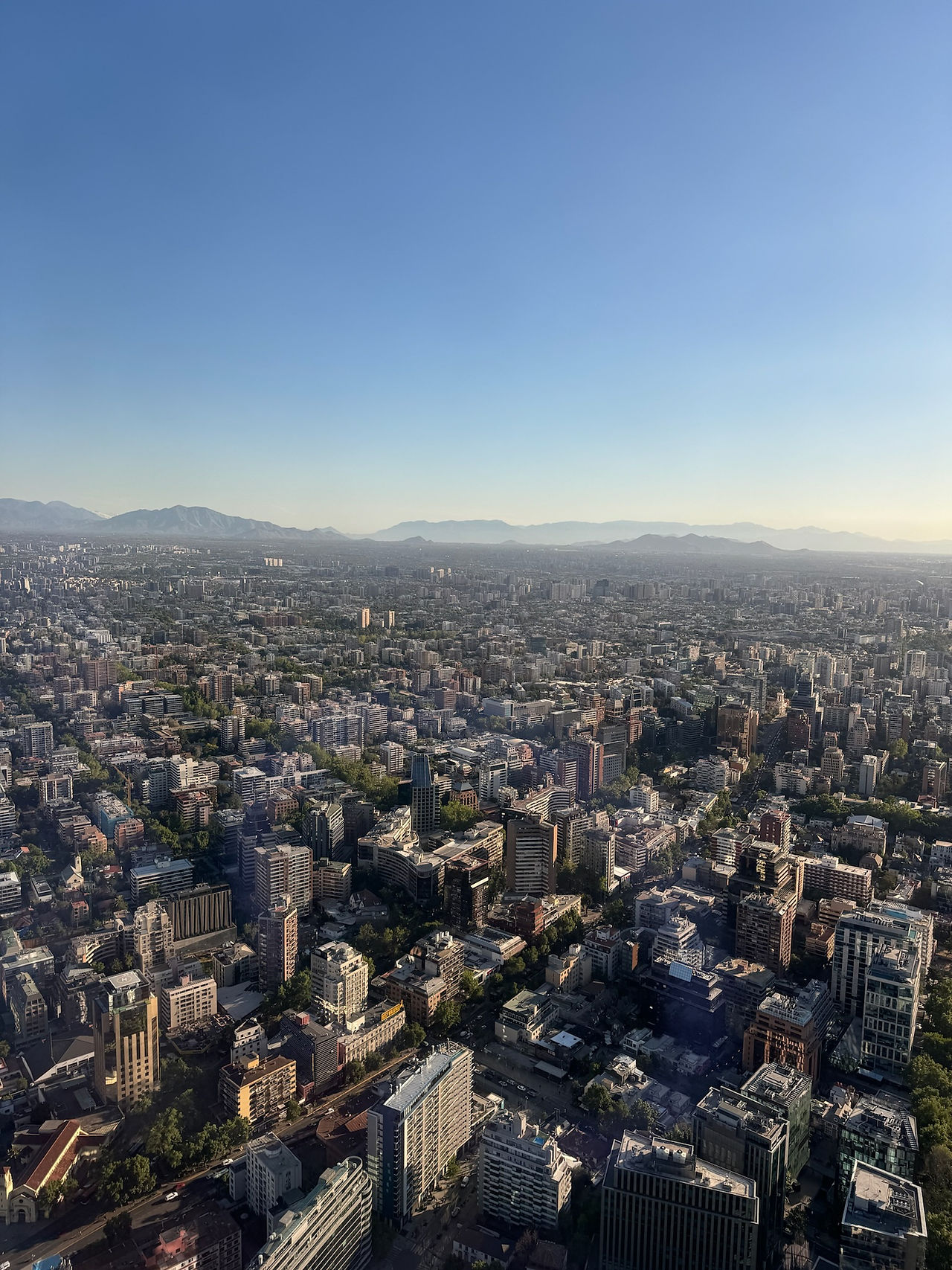 view from sky costanera viewpoint inside costanera center