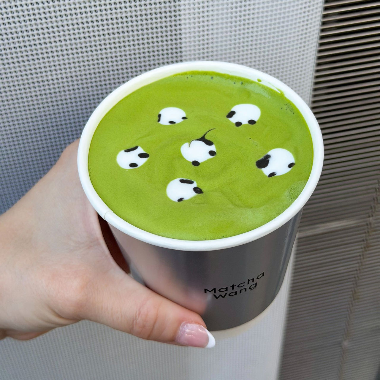 Viral sheep matcha from Matcha Wang