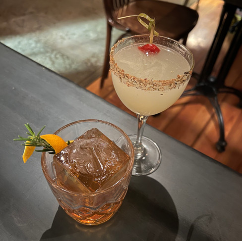 cocktails at jewel of the south