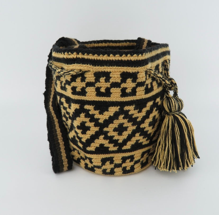 Thumbnail: small pattern mochilla - neutrals