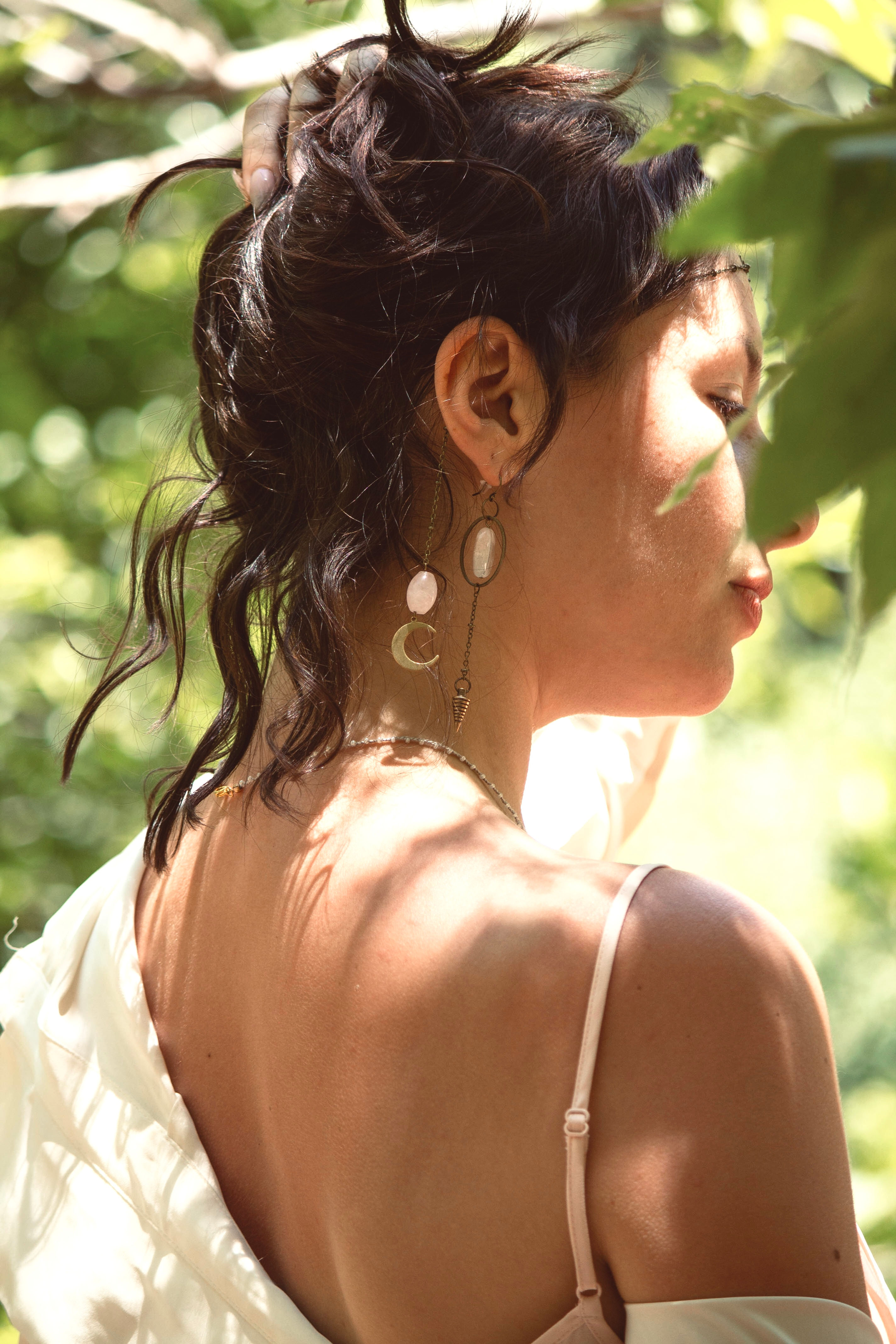 custom earrings with divination