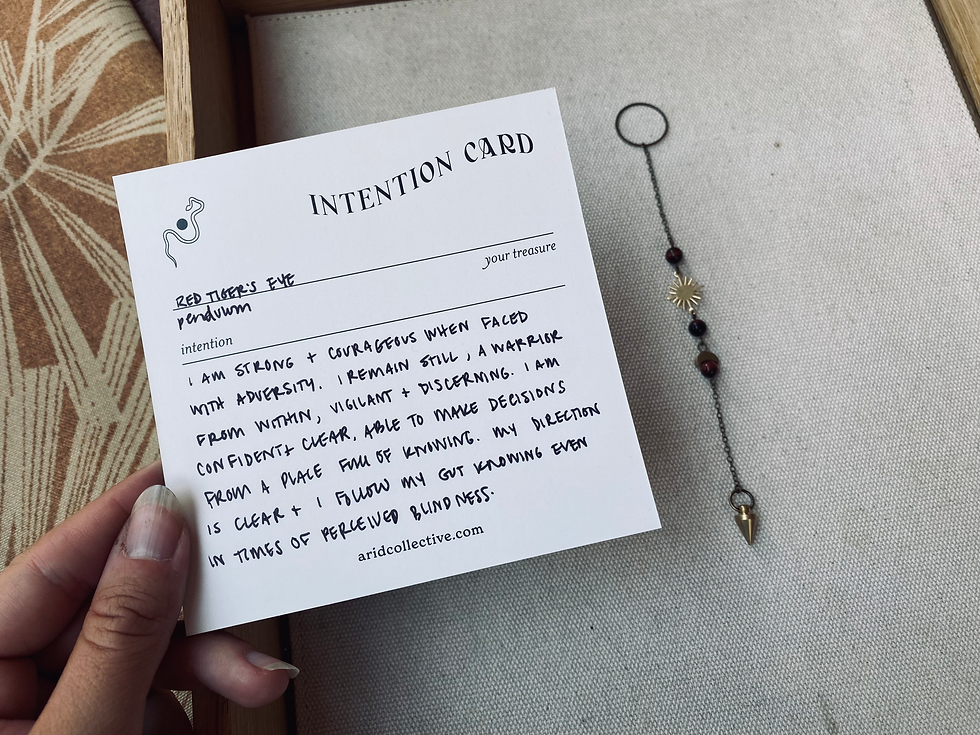 Thumbnail: pendulums - sacred scrying tools
