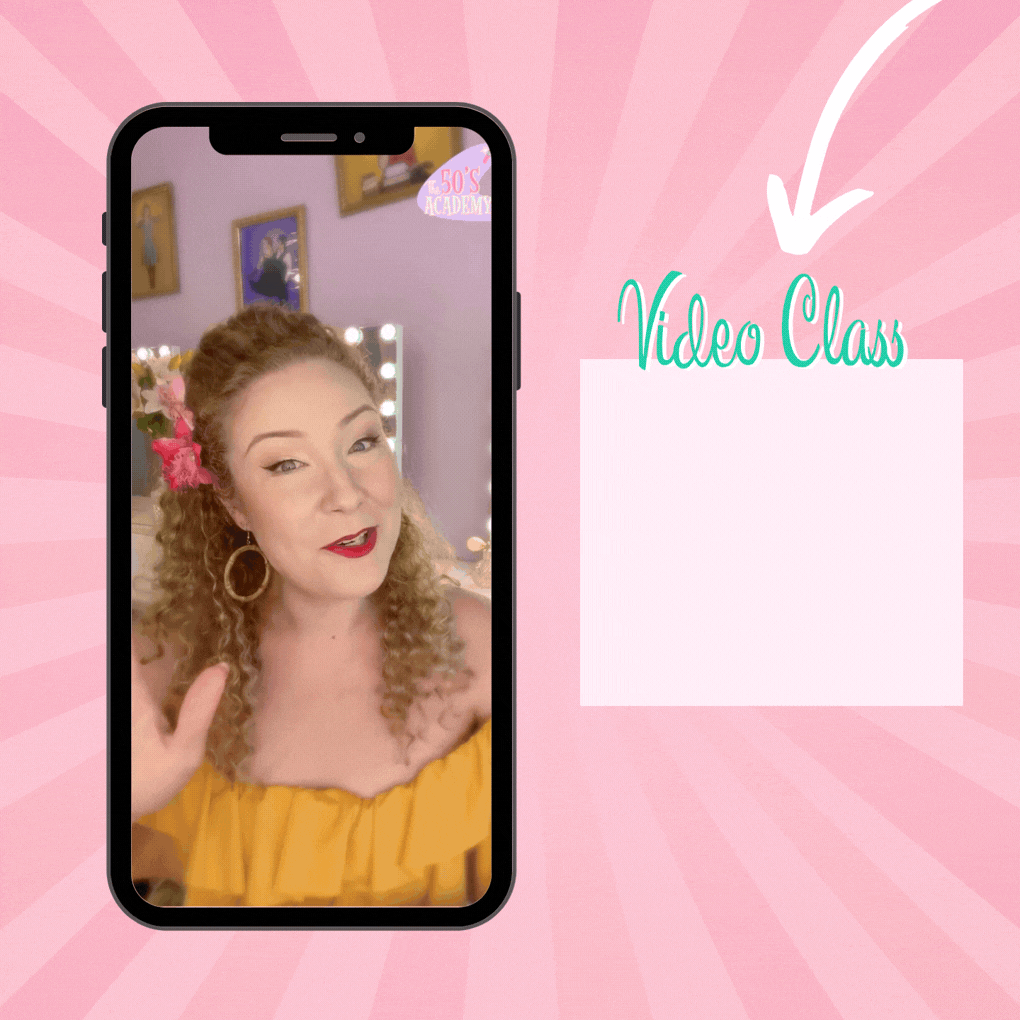 50's Make-Up Class (onbeperkte video-toegang)