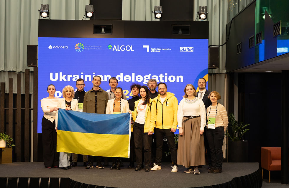 Ukrainian delegation to Slush 2025, Finnish - Ukrainian EdTech Launchpad