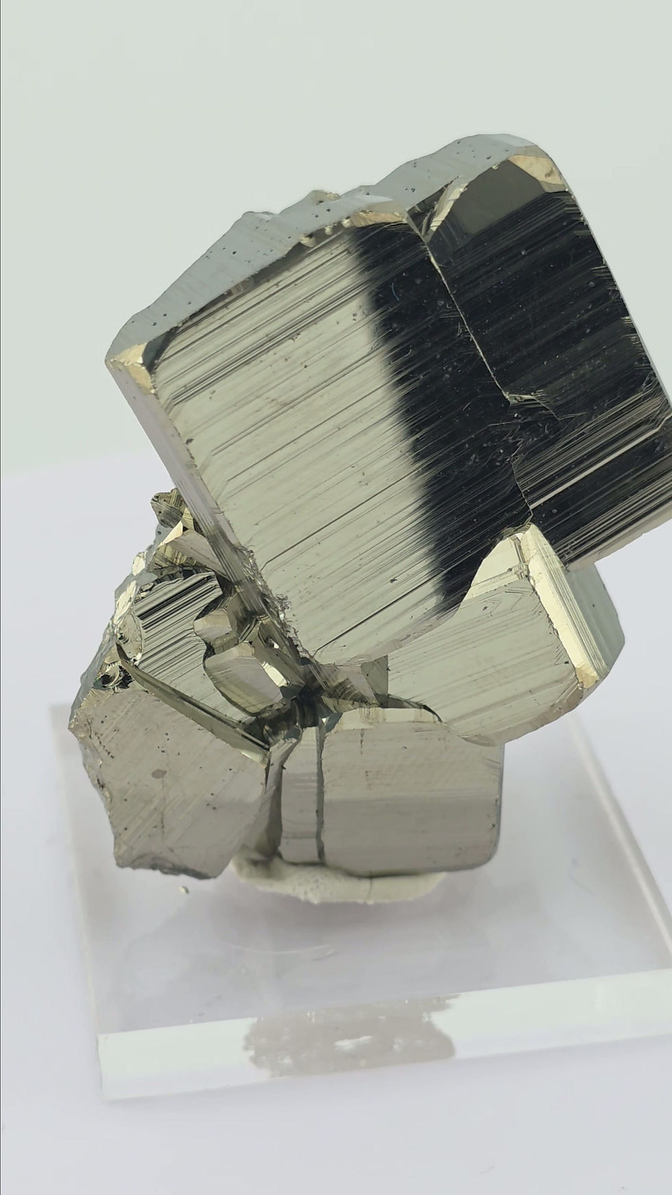 Thumbnail: Pyrite from Huanzala Mine, Peru - Shiny Fool's Good, Natural Mineral Specimen