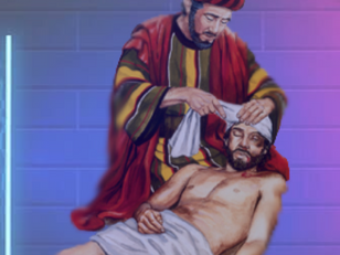 Katastrophenhilfe und das Gleichnis vom barmherzigen Samariter.