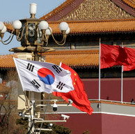 Korean and Chinese flags.jpg
