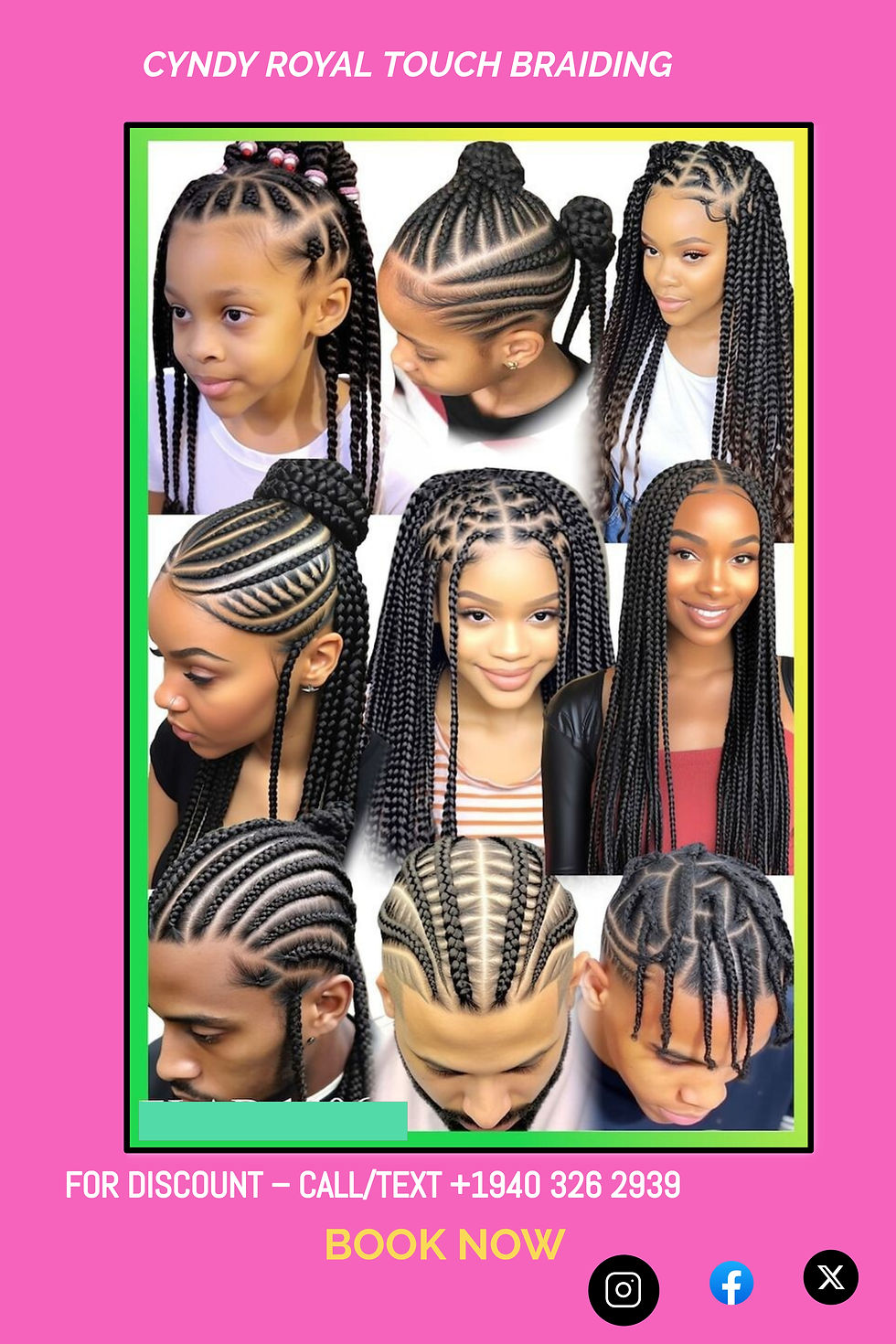 Blue Maximalist Looking Good Hair Braid Style.jpg