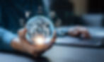 Human with technology internet learning and study online class webinar technology, e-learn