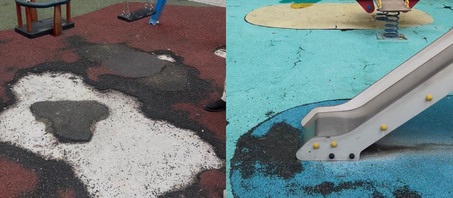 El PSOE denuncia el estado de las áreas infantiles y exige una revisión urgente en Alcobendas