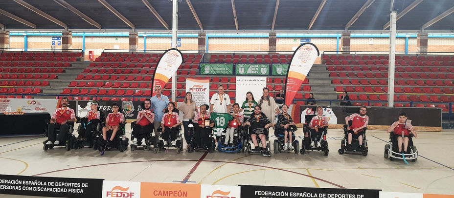 El Patín Alcobendas en silla de ruedas, bronce en el Campeonato de España 