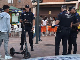 La Policía Local de Alcobendas interpuso 278 denuncias a vehículos de movilidad personal en 2025