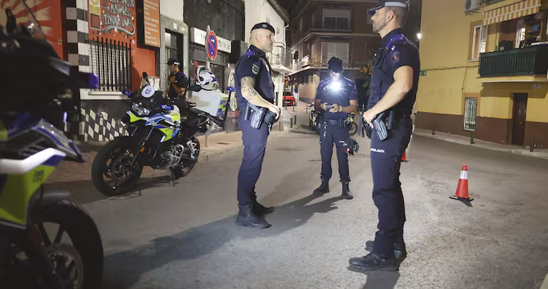 Ocho identificados por realizar pintadas en Alcobendas