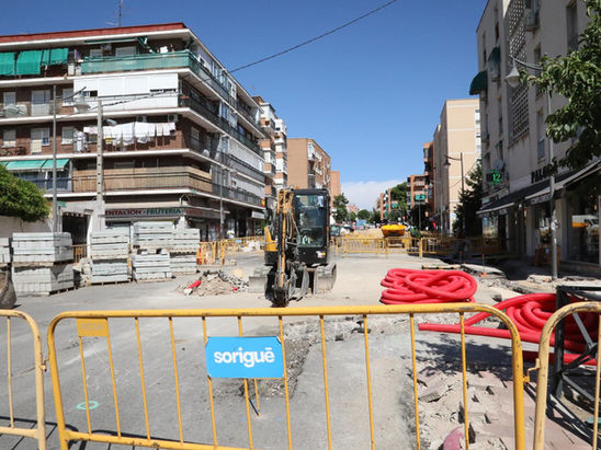 Alcobendas inicia la reforma de un tramo de la calle Constitución con una inversión de un millón de euros
