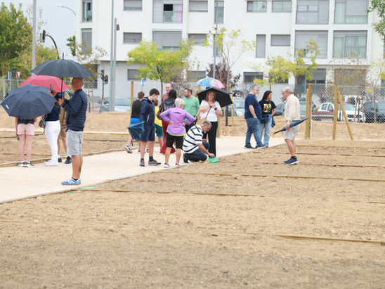 Alcobendas entrega los 54 huertos urbanos familiares del Parque Forestal Princesa Leonor