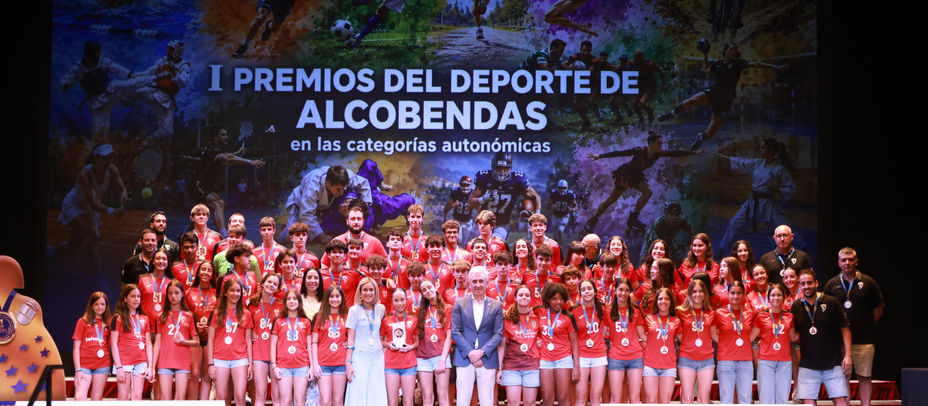 Alcobendas entrega sus nuevos galardones deportivos a más de 350 atletas de la ciudad