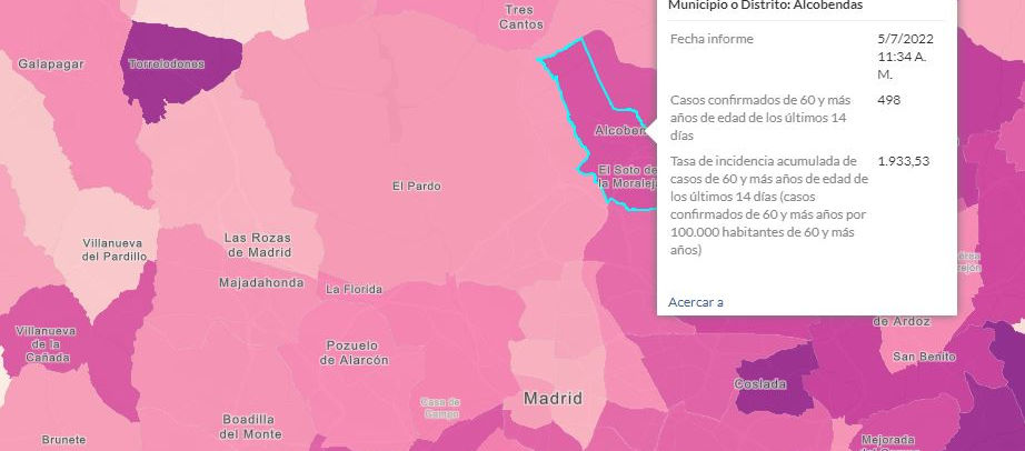 Los contagios de coronavirus entre los mayores de 60 años se disparan