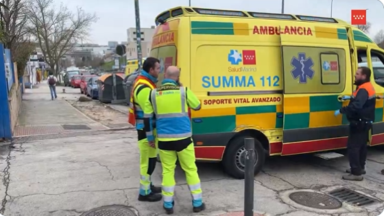 Un hombre de 39 años, grave tras caer desde siete metros en una instalación deportiva de Alcobendas