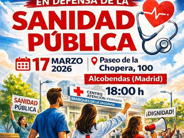 Alcobendas acoge una concentración en defensa de la sanidad pública