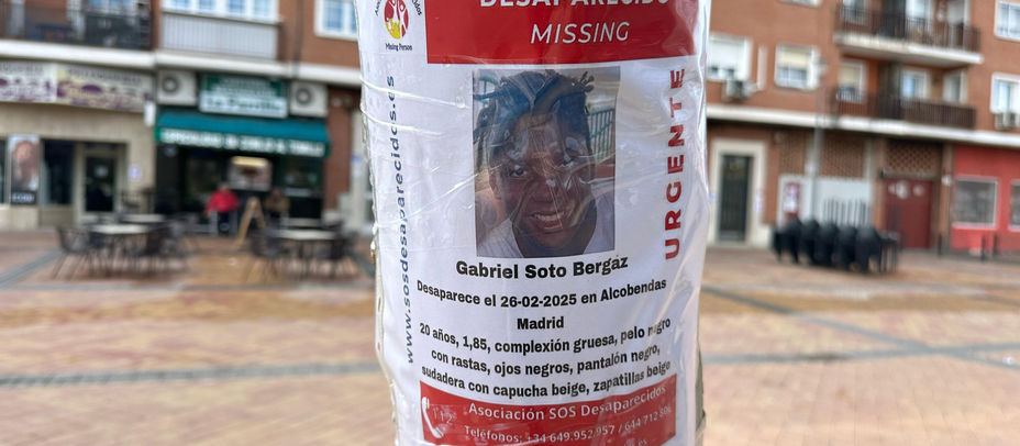 Desaparece un joven de 20 años en Alcobendas