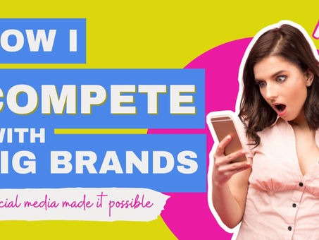 a woman's shocking face holding her phone