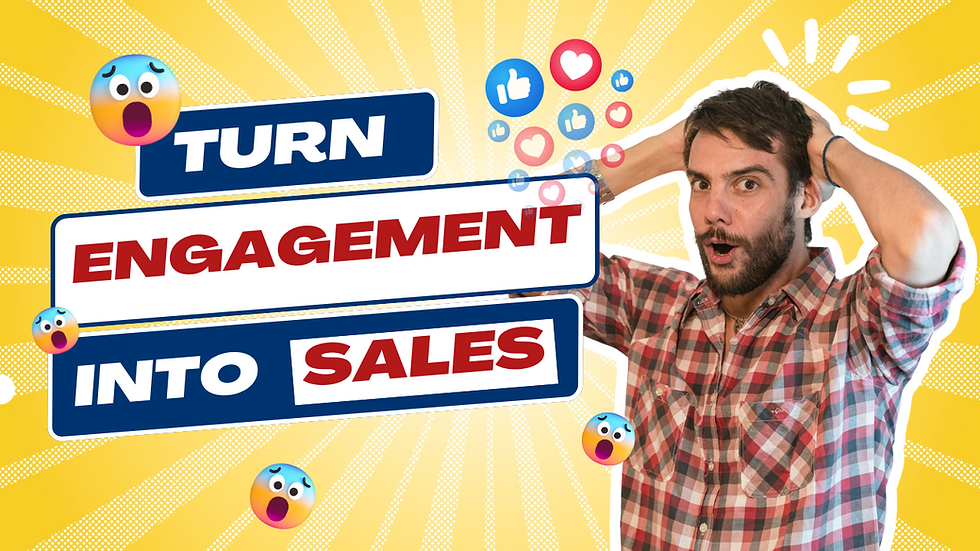 a man's shocked face, and the banner is filled with wow emojis, like and heart icons