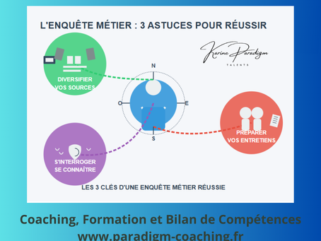 3 astuces pour booster votre enquête métier en bilan de compétences 🔍