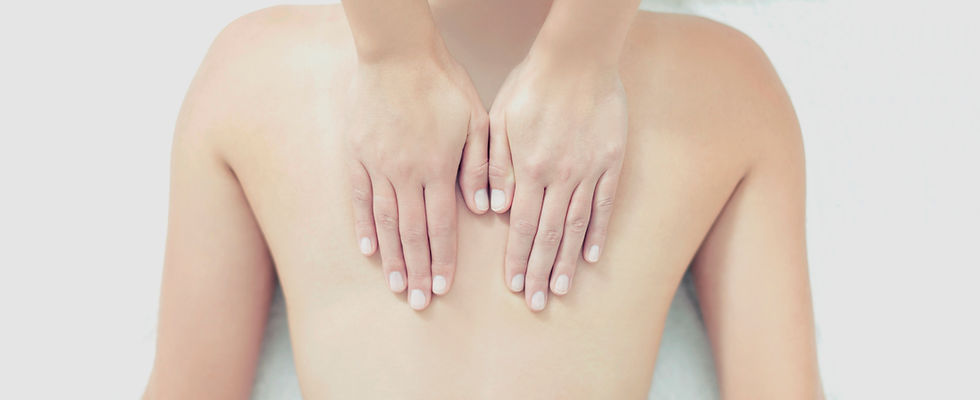 Rückenmassage-Therapie