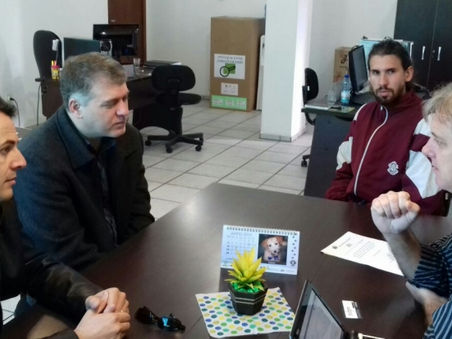 Reunião define detalhes da parceria entre o OSBr e o curso de Ciências Contábeis da Unifebe