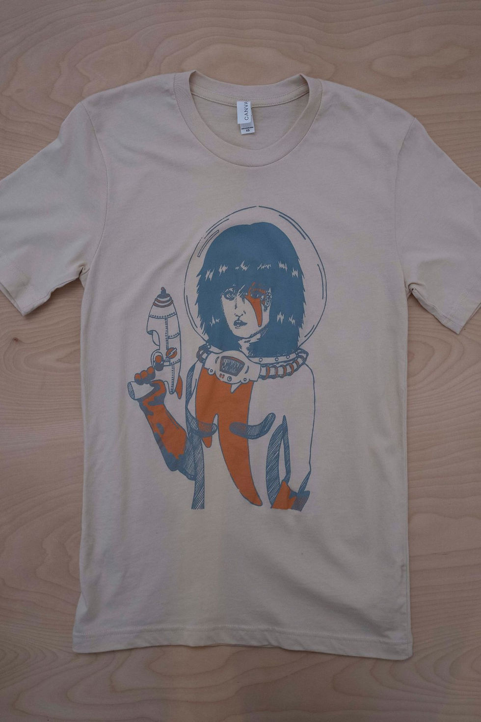 Thumbnail: Space Girl Straight Unisex Fit T-Shirt
