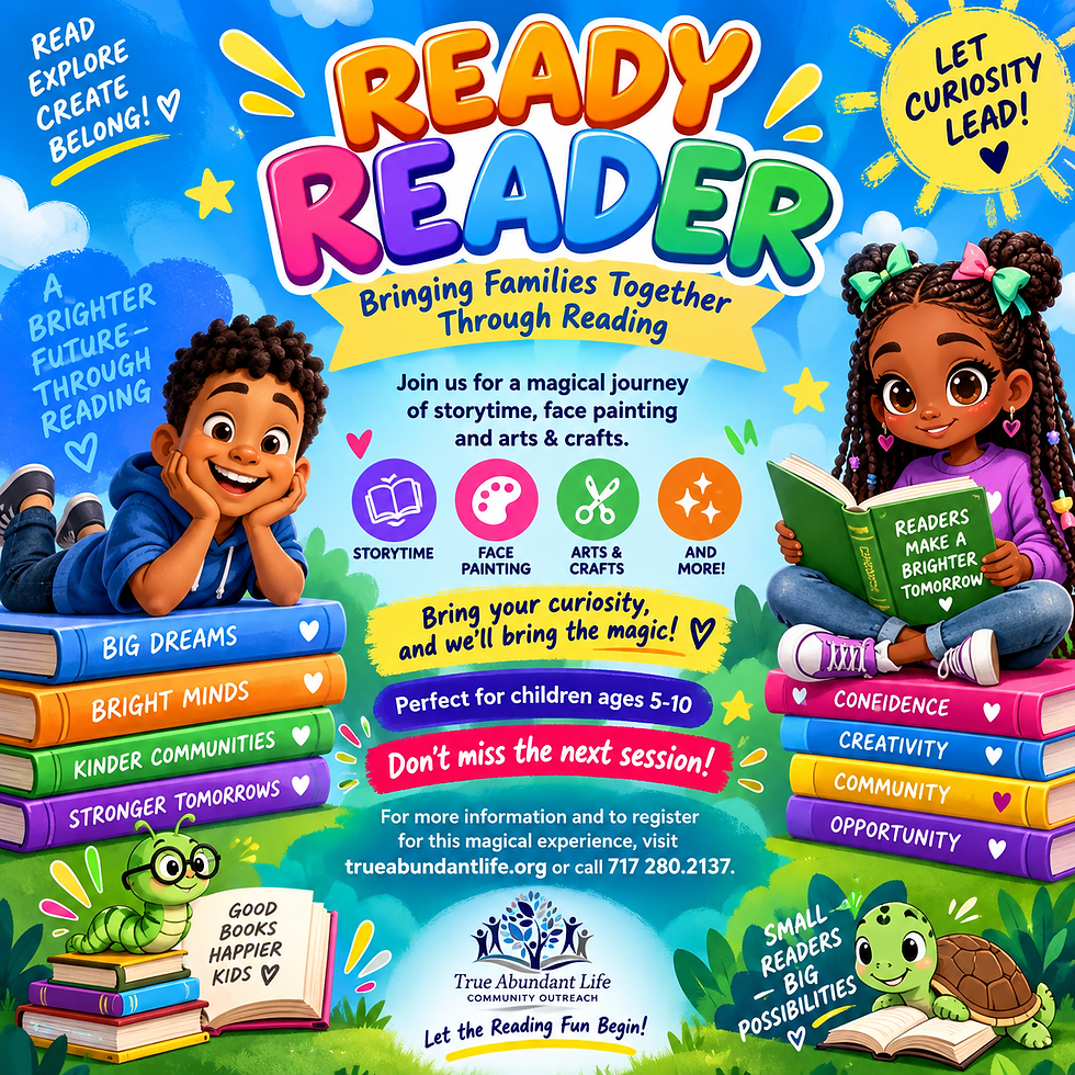 Ready Reader Literacy Youth Session